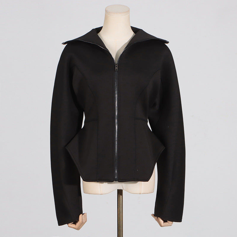 Women's Autumn Comfort Casual Personalized Cut High-grade Jackets