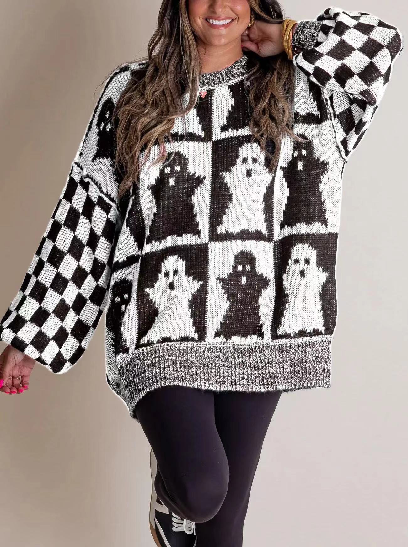 Attractive Classic Charming Popular Halloween Loose Sweaters