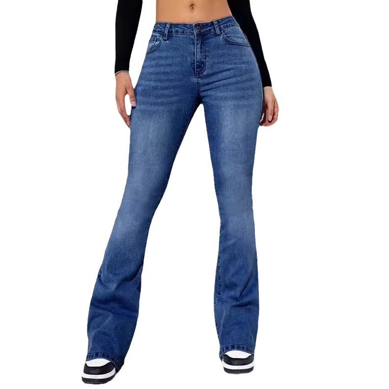 Women's Classy High Waist Slim Stretch Jeans