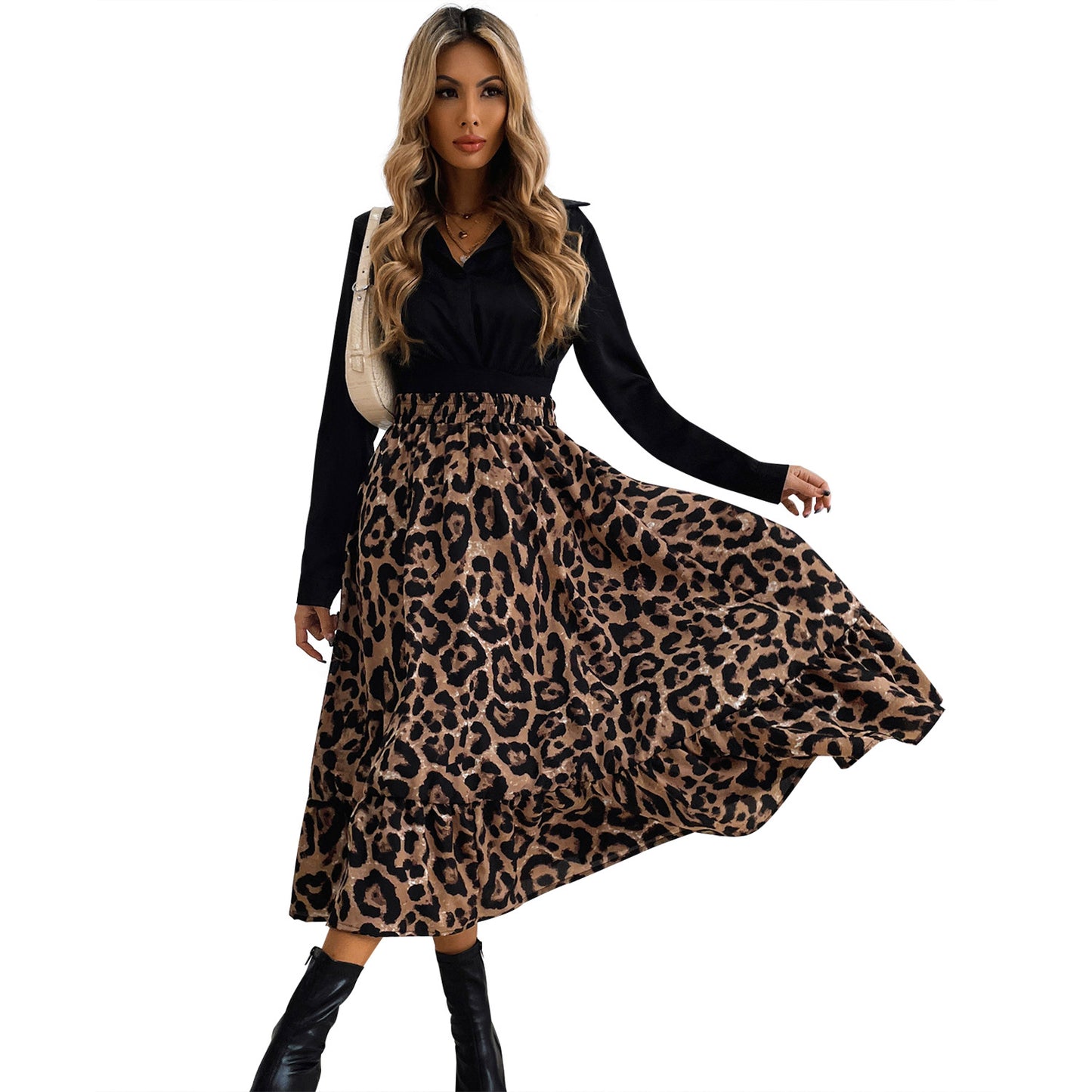 Women's Fashion Mid-length Slim Fit A- Line Skirts