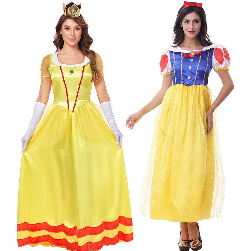 Dress Adult Female Stage Wear Party Cinderella Sleeping Beauty Costumes