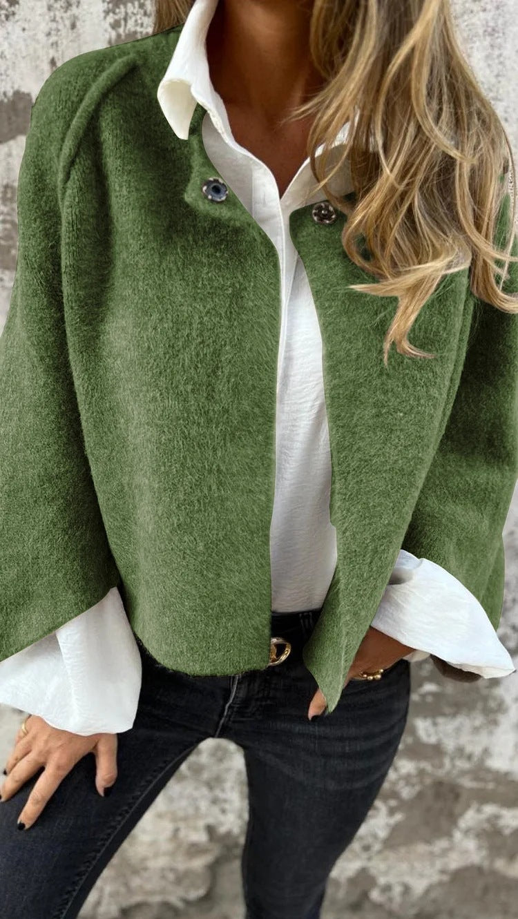 Fashion Comfortable Creative Cashmere Long Sleeve Coats