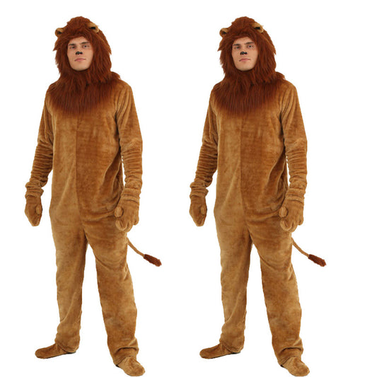 Green Bud Wizard Lion Adult Stage Costumes