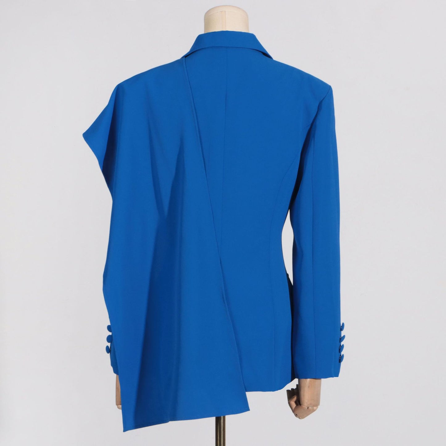 Women's Fashionable Autumn Blue Design Formal Wear Blazers