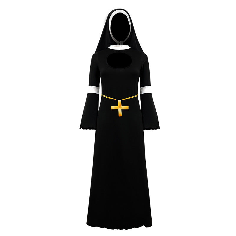 Trendy Comfortable Versatile Nun Halloween Party Costumes