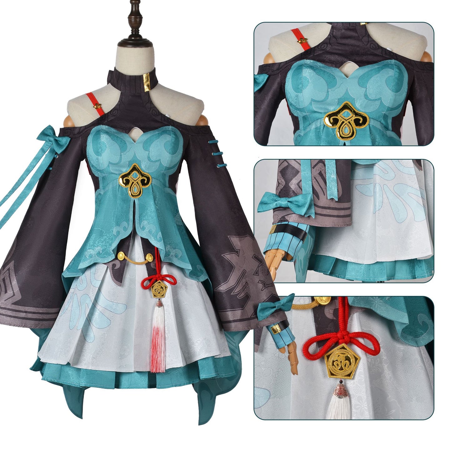 Women's Collapse Star Dome Railway Anime Game Costumes