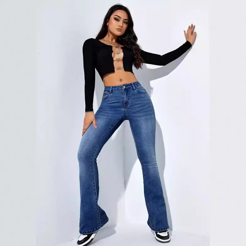 Women's Classy High Waist Slim Stretch Jeans