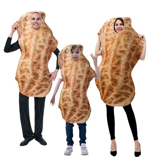 Halloween Funny Peanut Clothes Stage Wear Performance Costumes