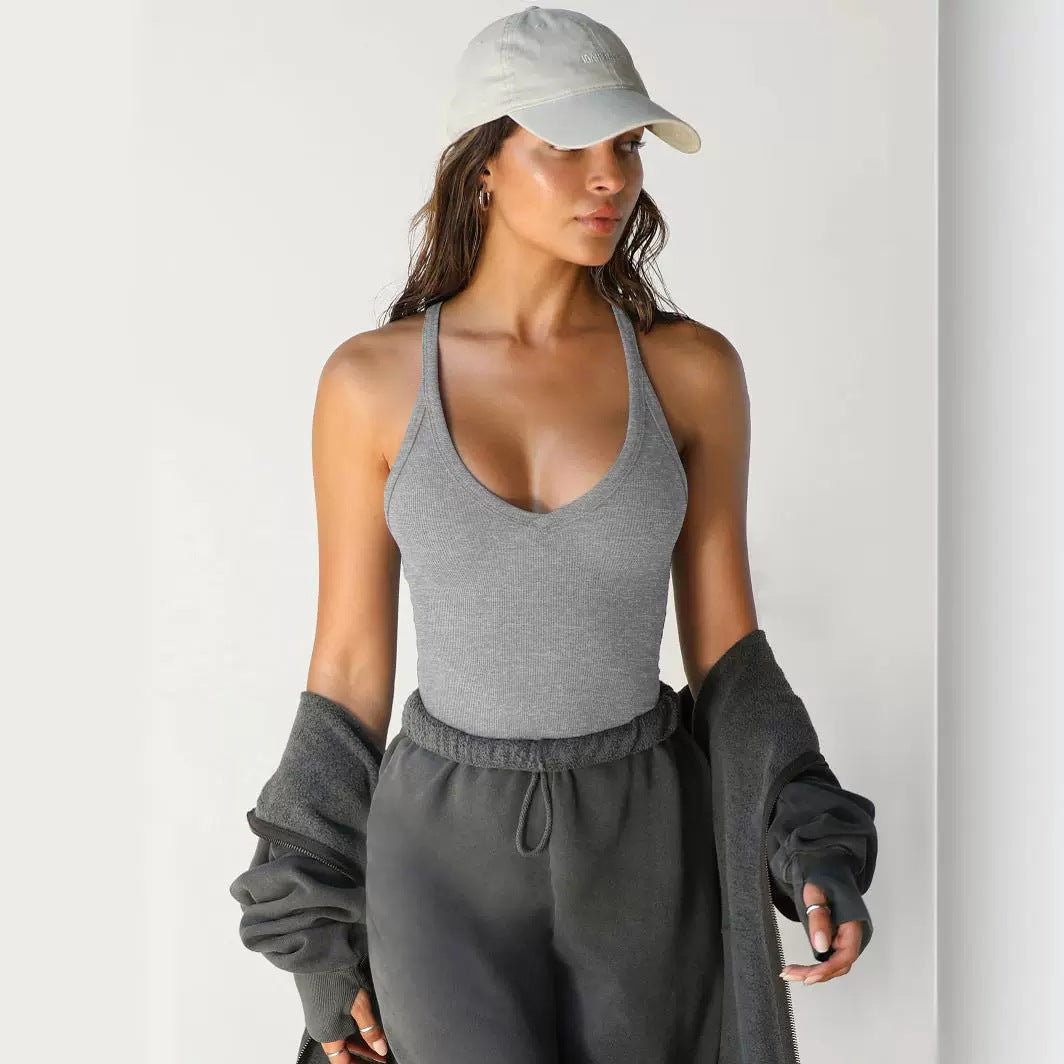 Women's Knitted Sexy Slim Fashion Inner Bottoming Tops