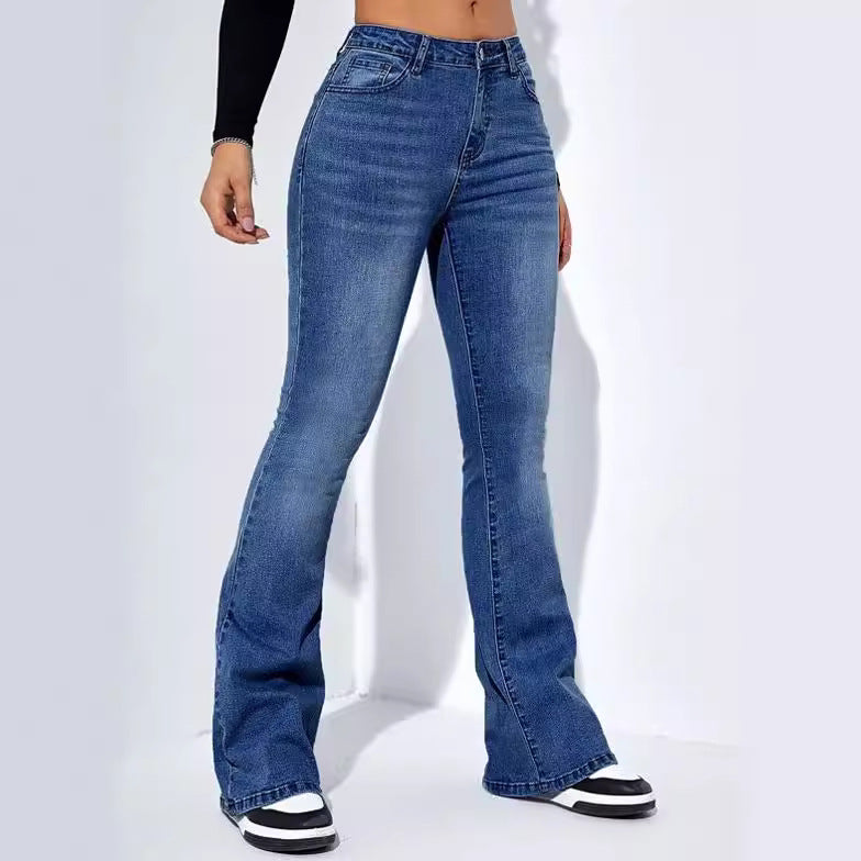 Women's Classy High Waist Slim Stretch Jeans