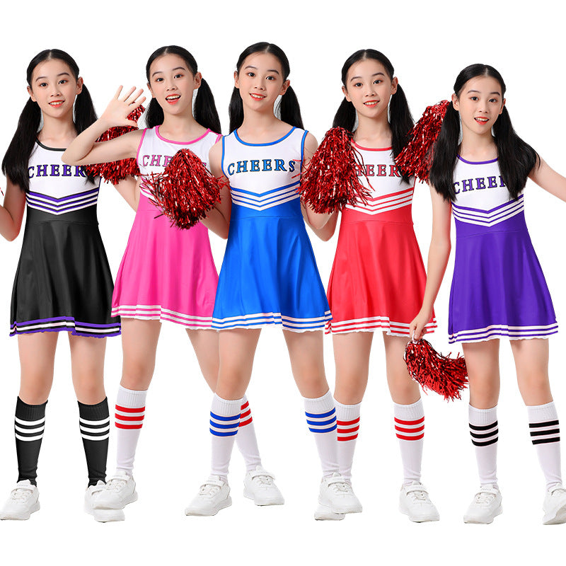 Cheering Squad Sleeveless Football Team Female Pairing Costumes