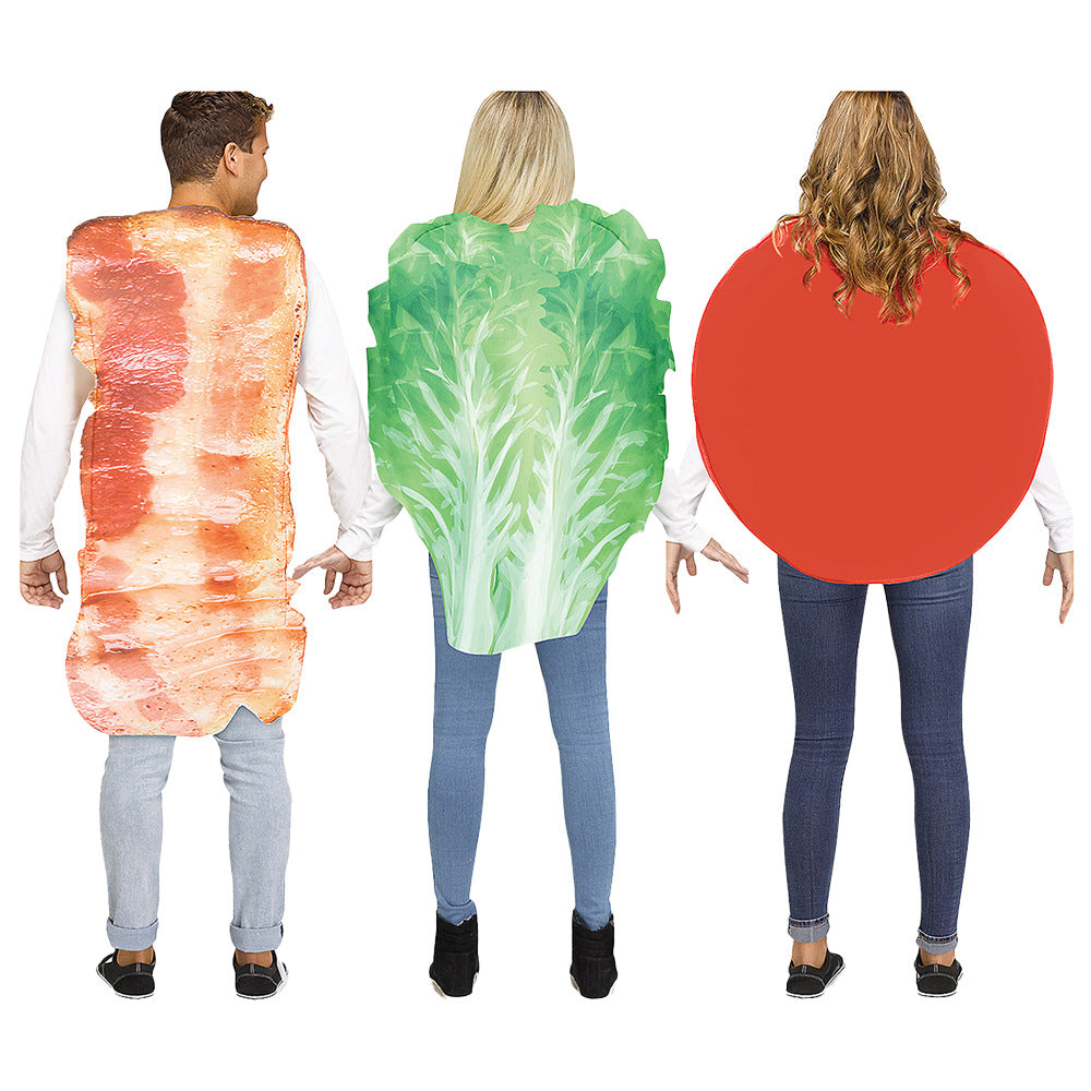 Vegetable Fruit Clothes Printed Halloween Day Costumes