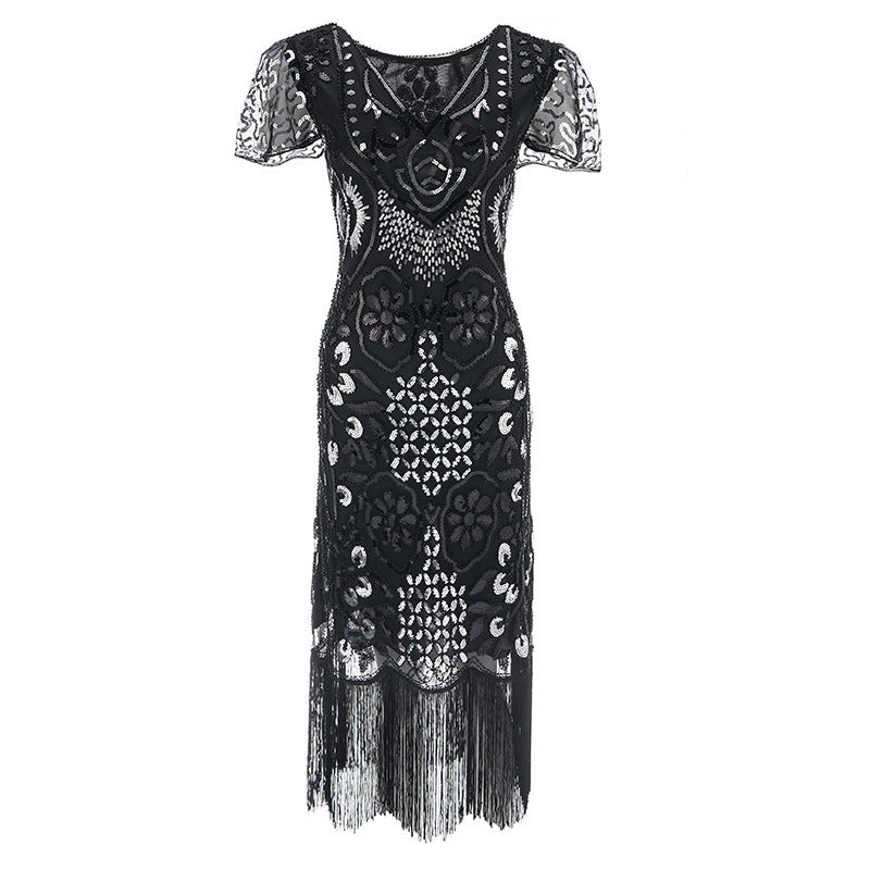 Women's Comfortable Retro Dress Sequined For Evening Dresses