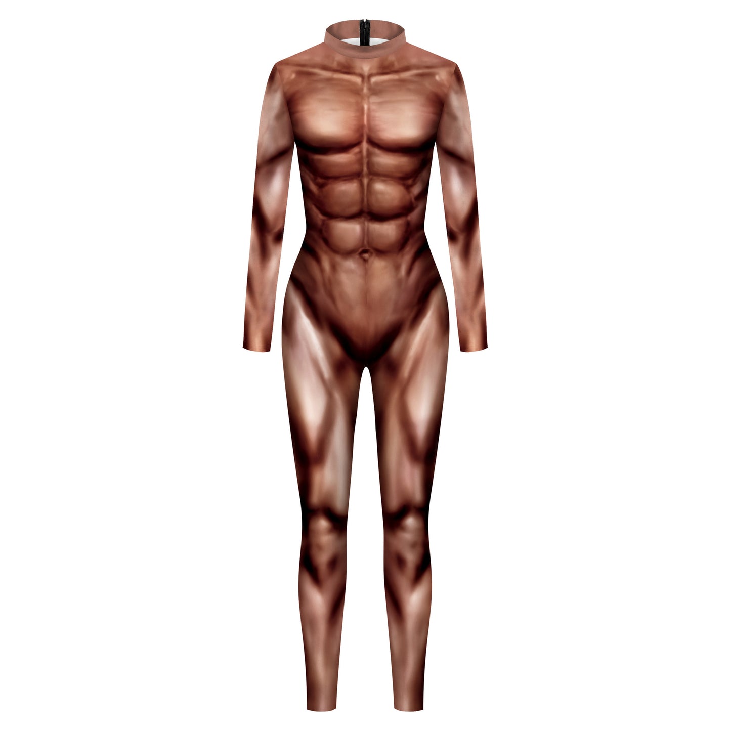 Halloween Stage Performance Wear Muscle Line Costumes